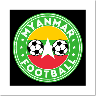 Myanmar Football Posters and Art